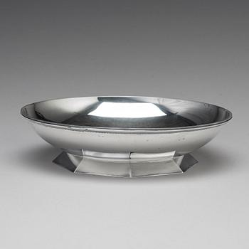 Wiwen Nilsson, a sterling silver bowl, Lund, Sweden 1956.