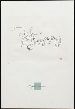 JOHN LENNON, lithograph numbered.