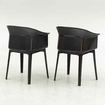 Ronan & Erwan Bouroullec, a set of eleven 'Papyrus' chairs, Kartell, Italy.