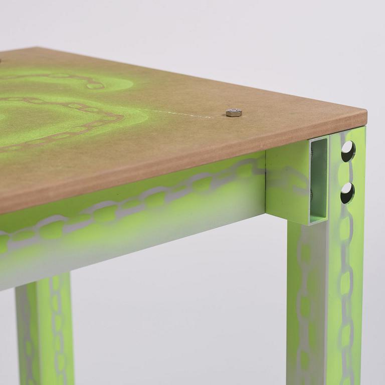 Fredrik Paulsen, a unique chair,  "Chair One, Machine Head", JOY, 2024.