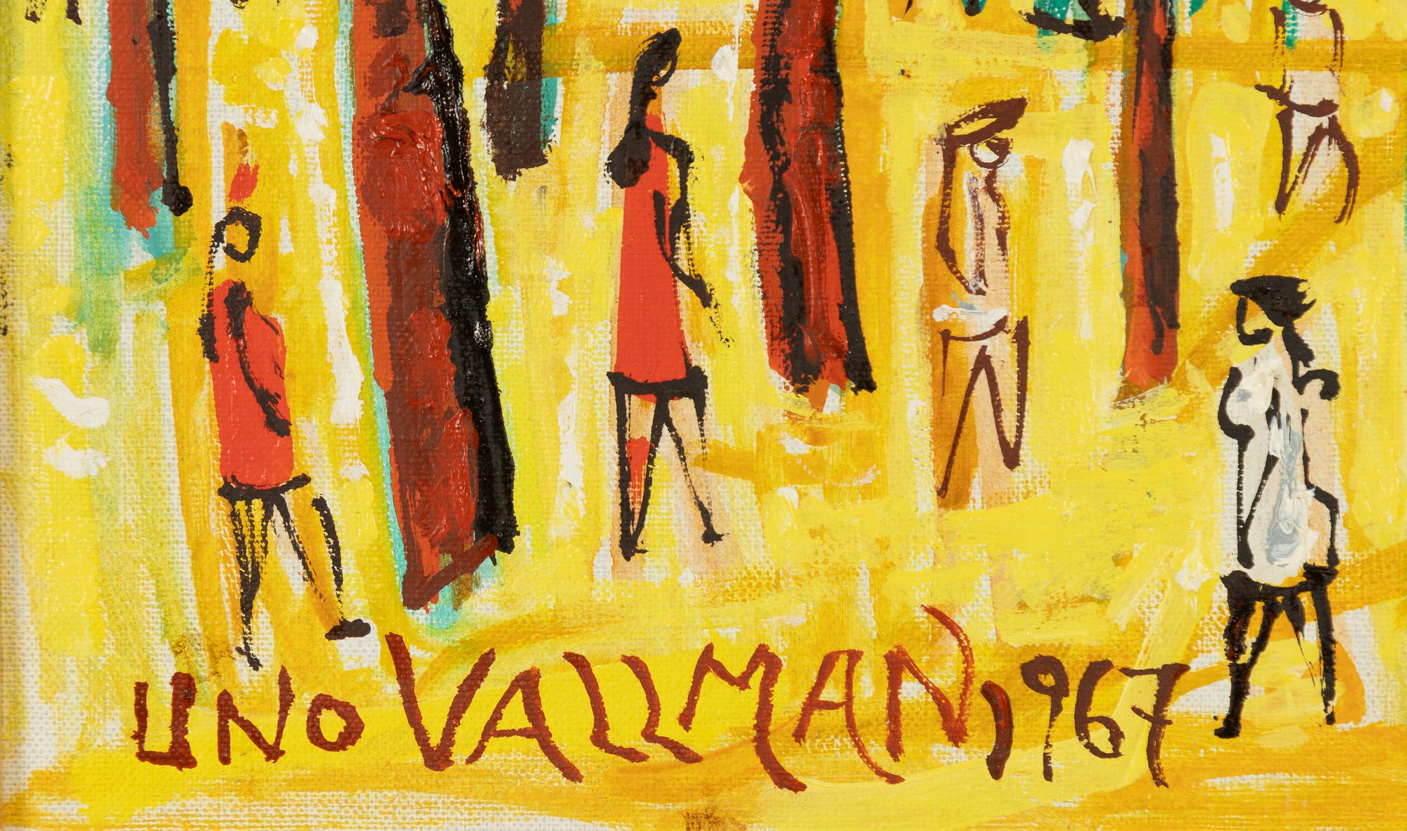 Uno Vallman, Vid badbryggan.