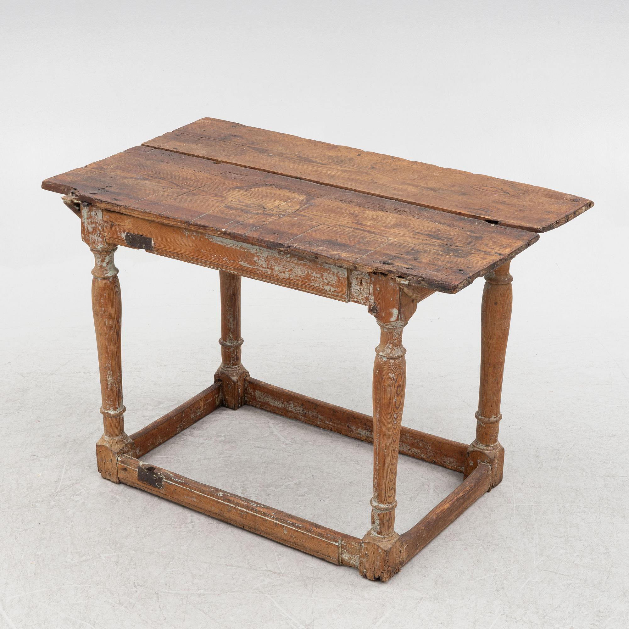 A Baroque table, 18th Century.