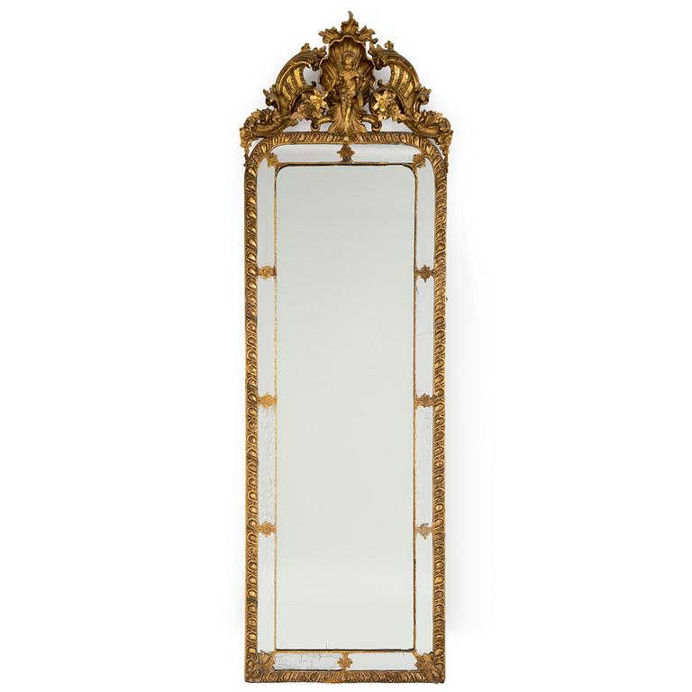 An early 20th century mirror.