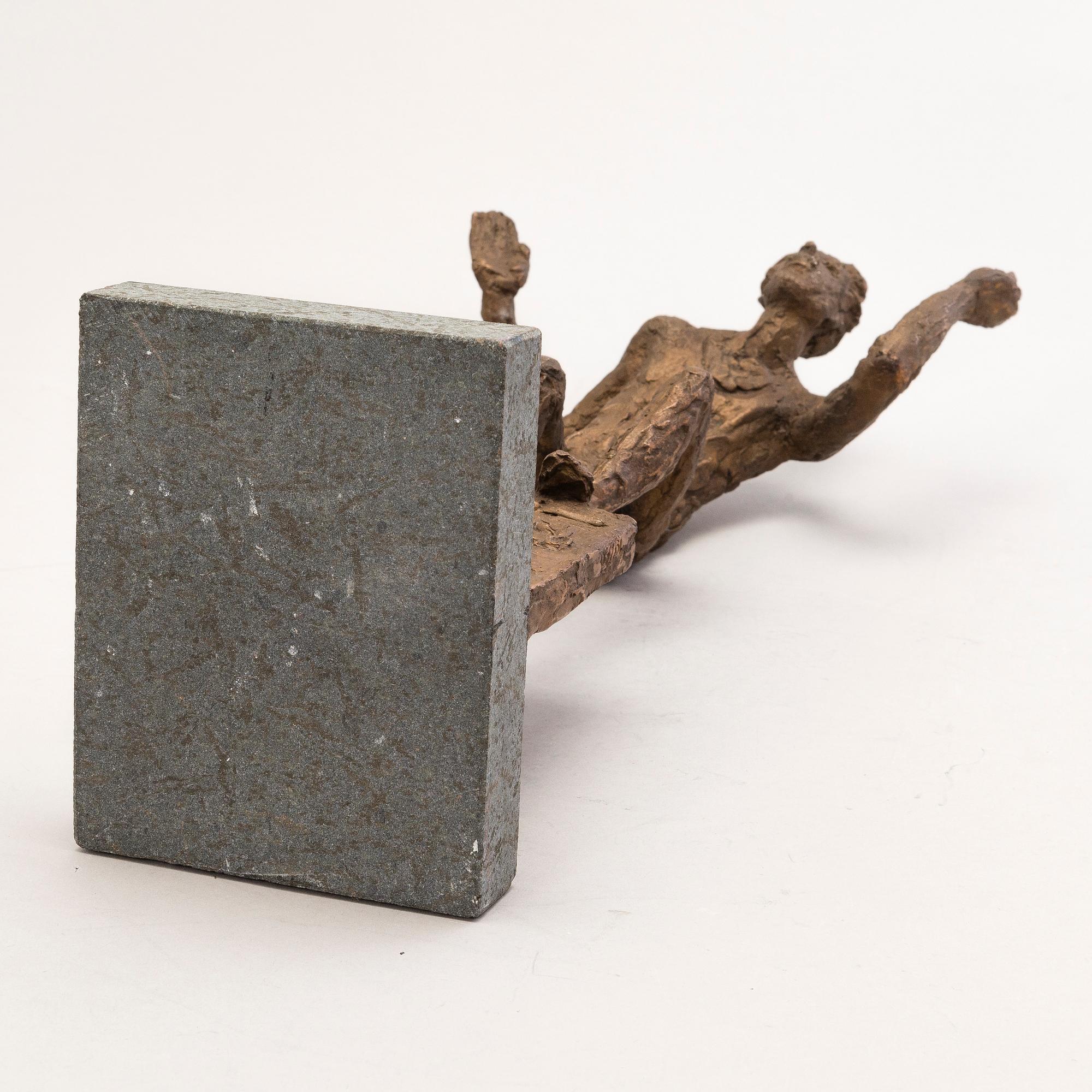 ERKKI KANNOSTO, bronze, signed and dated 1992, numbered 10/40.