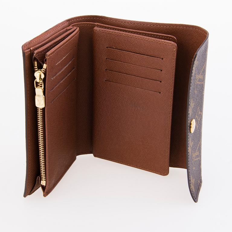 LOUIS VUITTON Spontini Bag, Alexandra Wallet and a Belt.