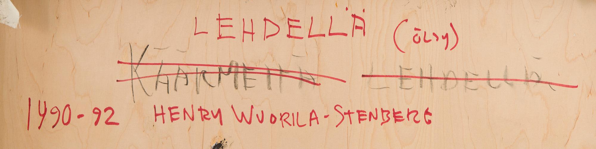 Henry Wuorila-Stenberg, "Lehdellä".