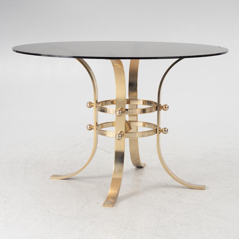 Dining group, 5 pieces, Italy, 1980s.