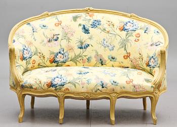 SOFFA, Louis XV, 1700-talets mitt/andra hälft.