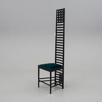 CHARLES RENNIE MACKINTOSH, stol, "Hill House 1", Cassina, Italien. Formgiven 1902.