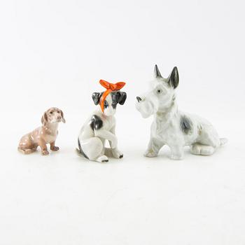 Figurines 10 pcs including Bing & Grøndahl 20th century.