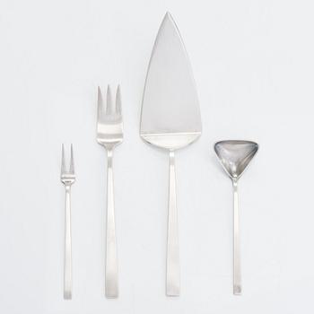 Bertel Gardberg, bestick, 4 st, sterlingsilver, "Birgitta", Kultateollisuus, Åbo 1980-87.