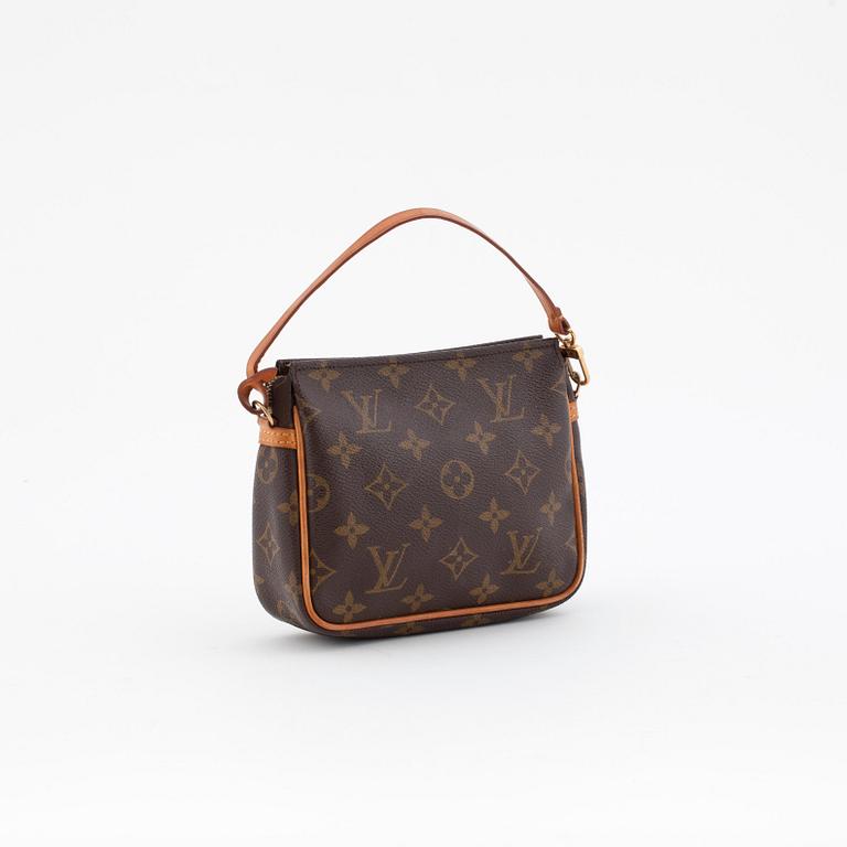 LOUIS VUITTON, a monogram canvas "mini pochette" handbag.