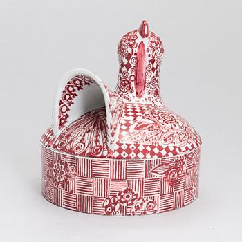 Björn Wiinblad, skål med lock, "Lactosan 1942-1967" Nymölle Denmark.