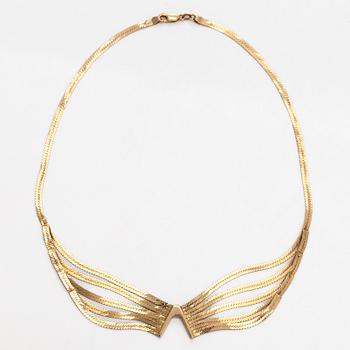 Necklace, 14K gold.