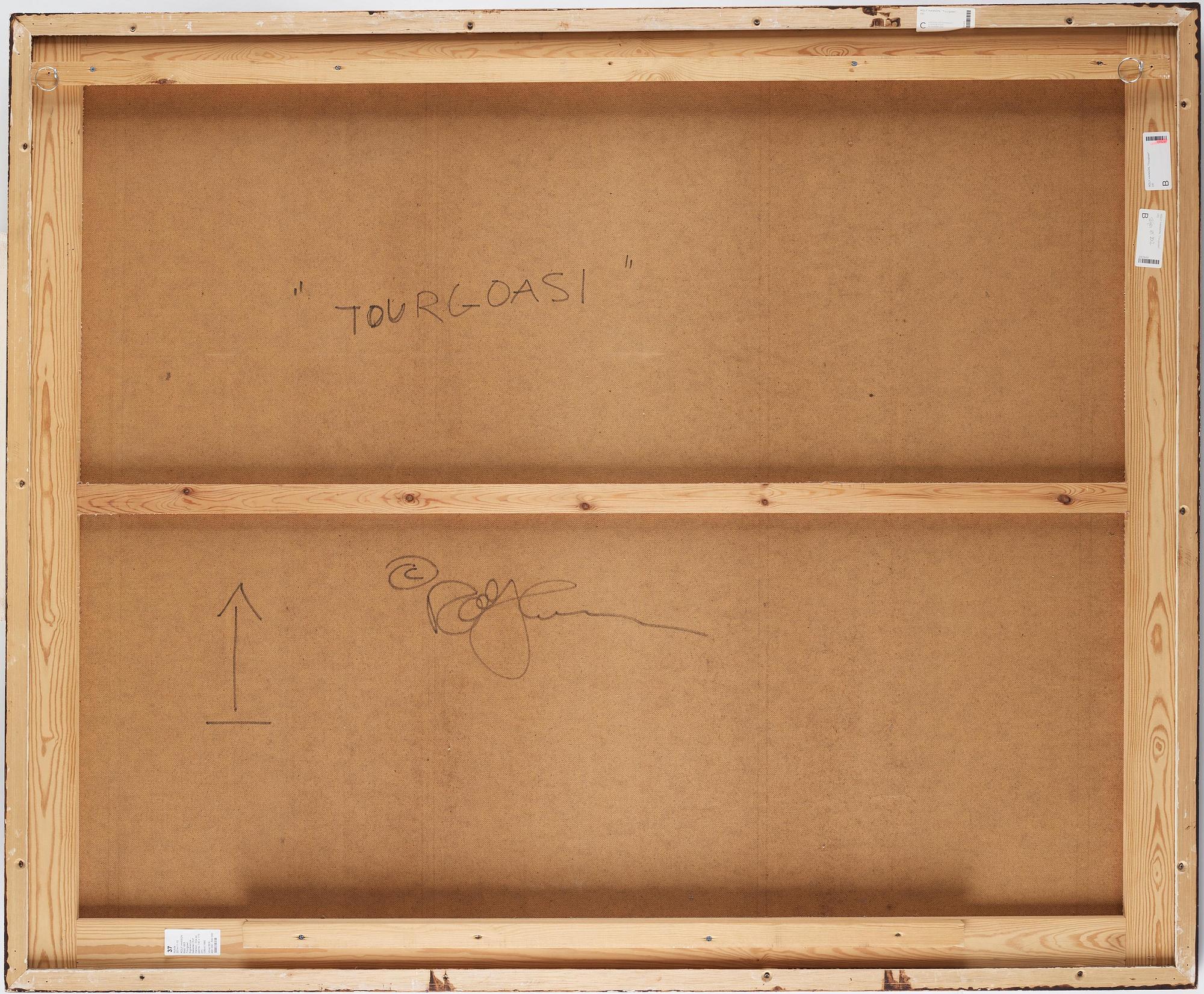Rolf Hanson, "Tourgoasi".