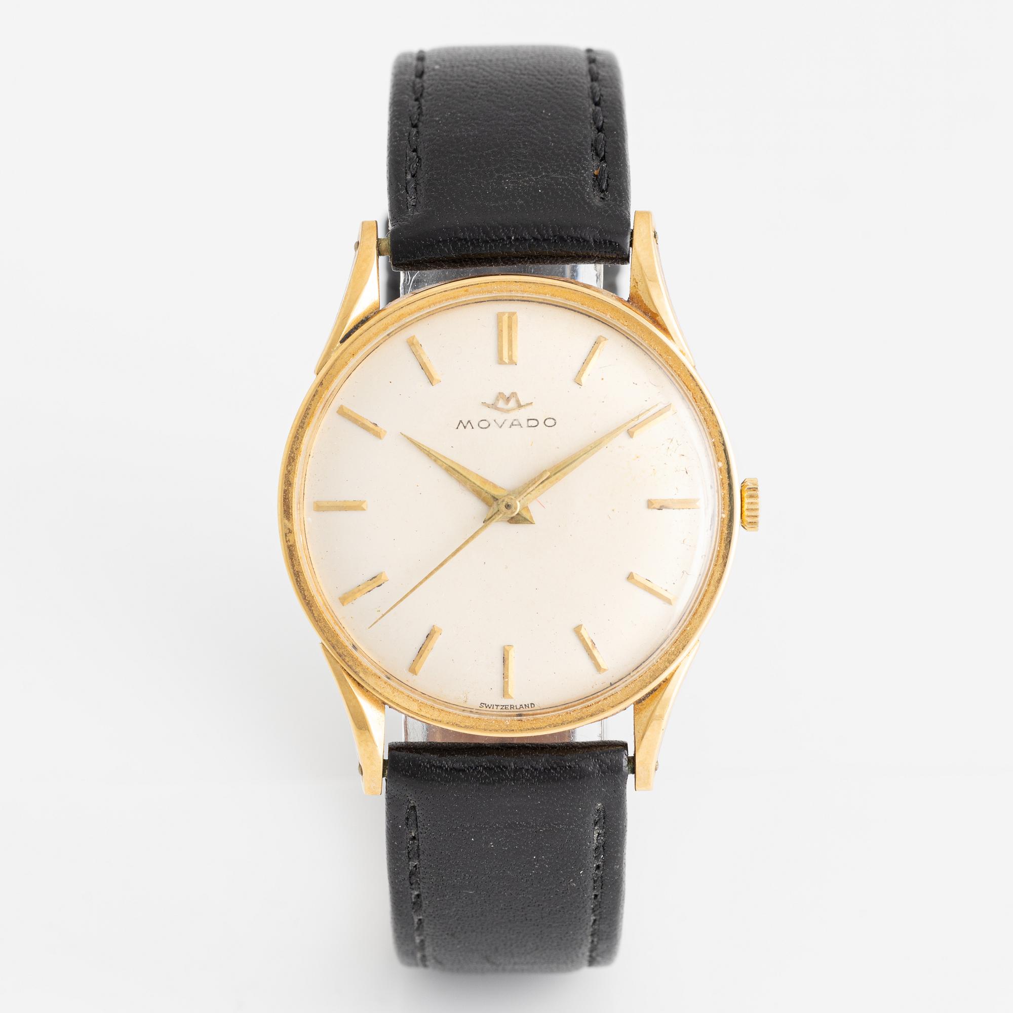 Movado, armbandsur, 34 mm.