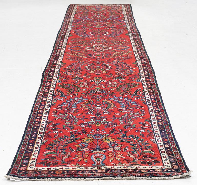 A Rudbar runner, c. 430 x 84 cm.