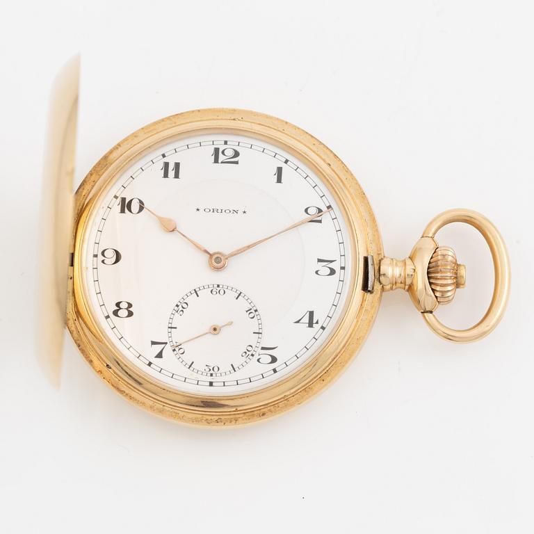 Orion, fickur, 14K guld, savonett, 51 mm.