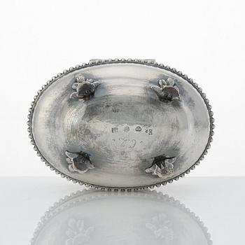 Anders Schotte, sockerskrin, silver, Uddevalla 1787. Rokoko.