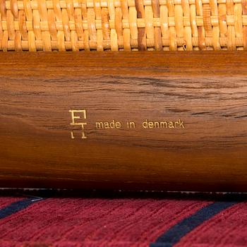 Peter Hvidt & Orla Mølgaard Nielsen, a mid-20th century sofa/daybed, France & Son, Denmark.
