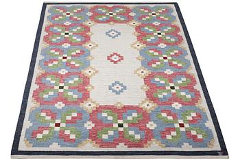 Erik Lundberg, matta, röllakan, Vävaregården, Eringsboda, ca. 244 x 165 cm.