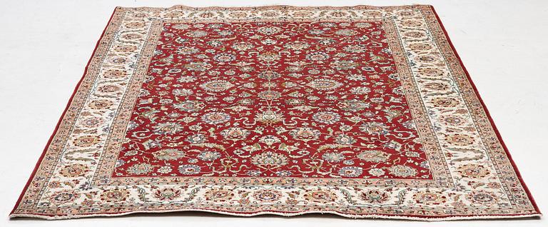 Rug, Tabriz, approx. 310 x 230 cm.
