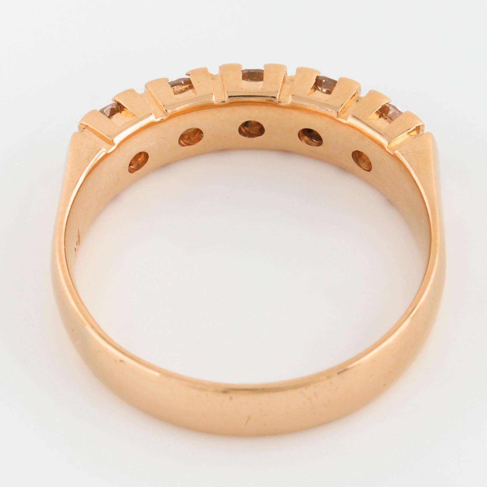 RING, med briljantslipade diamanter totalt 0.75 ct, Schalins, Östersund.