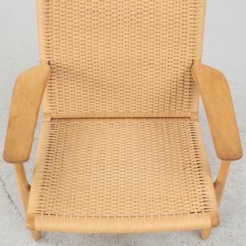 Hans J. Wegner, fåtölj, "CH25", Carl Hansen & Son, Danmark.