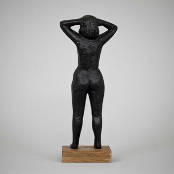 ERIC ELFVÉN, skulptur, brons, sign på sockel.