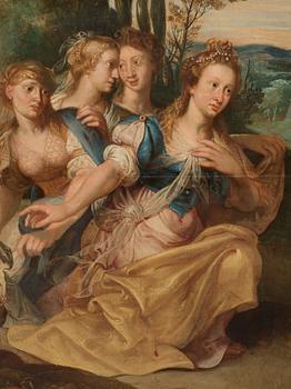 Matthijs Voet Attributed to, King David and Abigail.