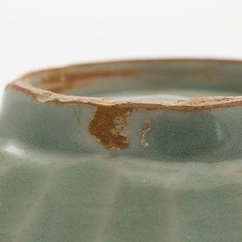 A 'Longquan' celadon-glazed 'lotus' bowl, Southern Song dynasty .