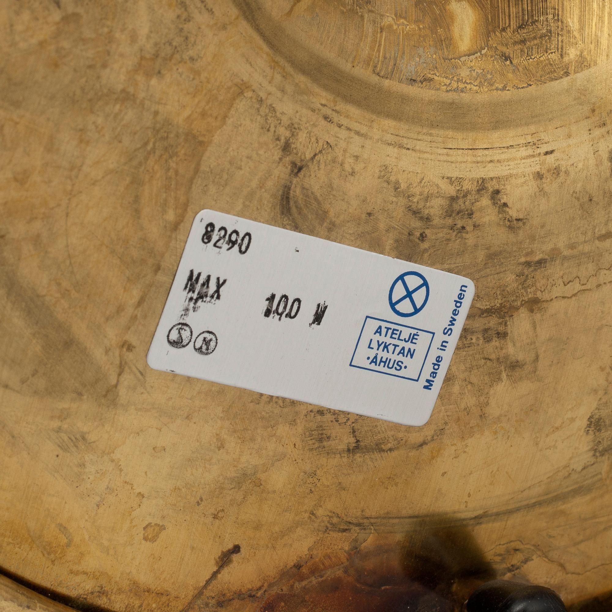 ANDERS PEHRSON, bordslampa, "Bumling", Ateljé Lyktan, Åhus.