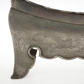 RÖKELSEKAR, tenn, 1800/1900-tal.