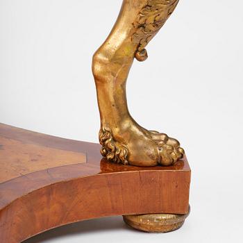 A presumably Austrian Empire centre table, early 19th century.