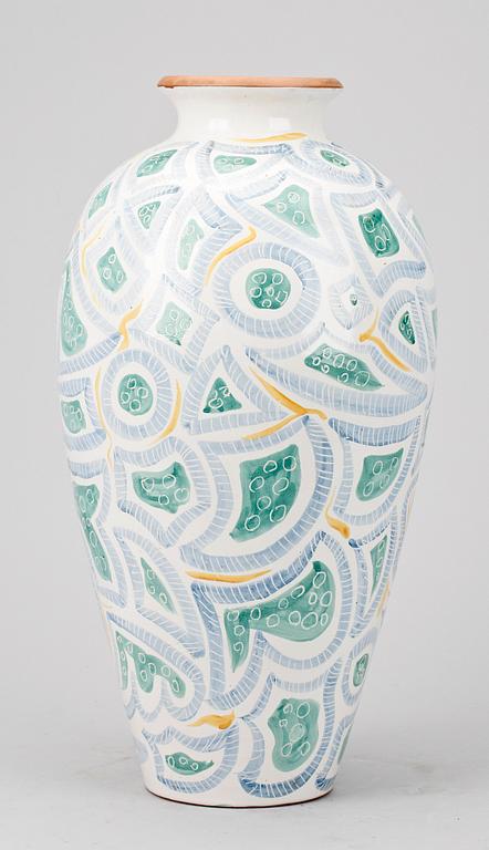 GOLVURNA, keramik, möjligen Folke Billander. Djupstämplad FB.