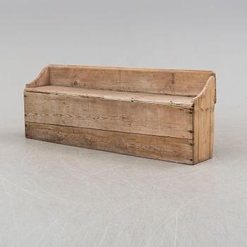 A 19th century bench.