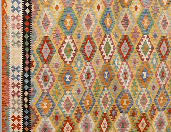 A kilim carpet, ca 486 x 304 cm.