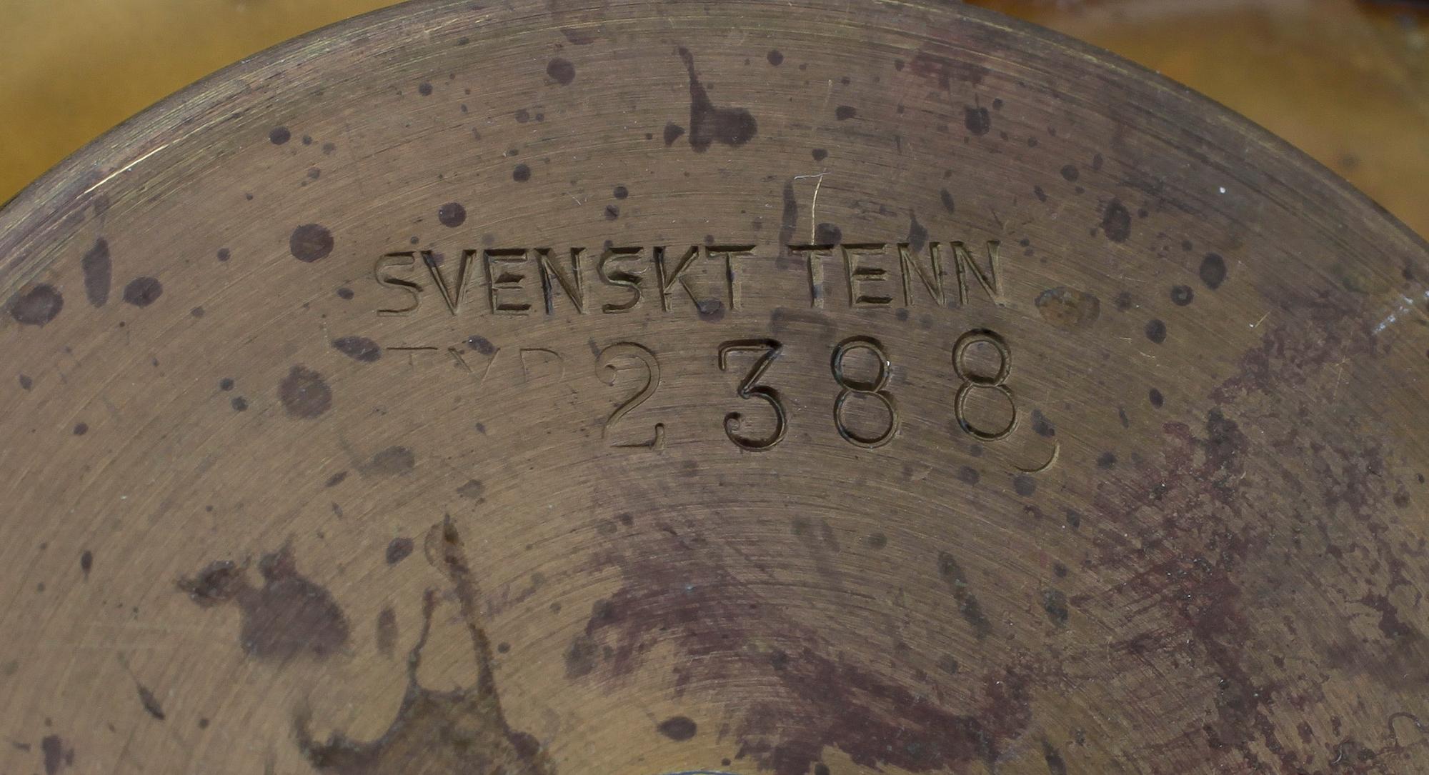 BORDSARMATUR, mässing, Josef Frank, modellnr 2388, Svenskt Tenn, 1900-tal.