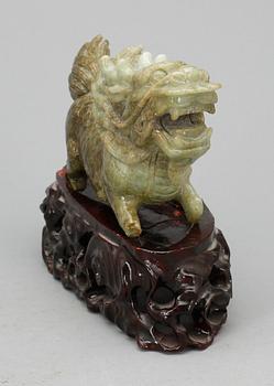 FIGURIN, nefrit, Kina 1900-tal.