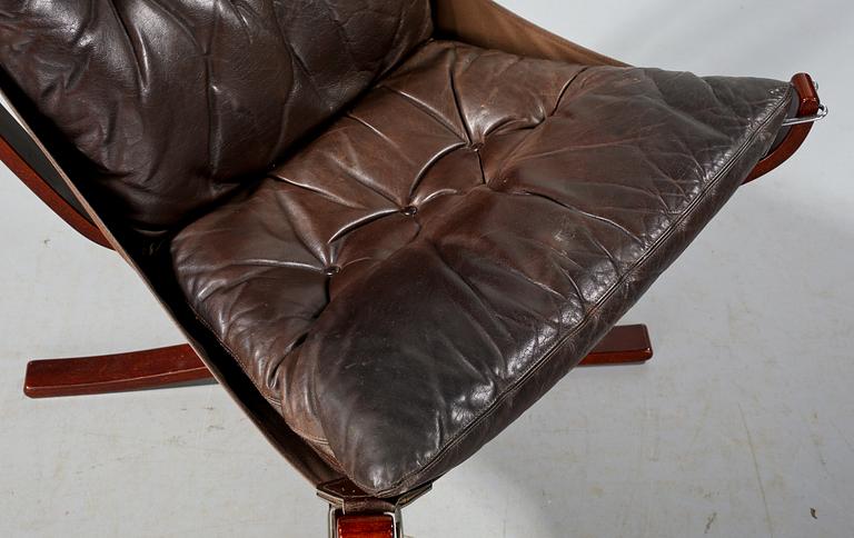 FÅTÖLJ, "Falcon chair", Sigurd Russel, Vatne möbler, Norge, 1900-talets andra hälft.