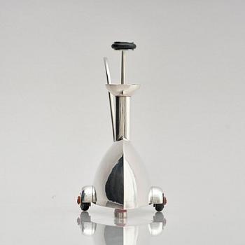 Mats Eskils, kanna "DropStop", sterlingsilver, Stockholm, 1999.