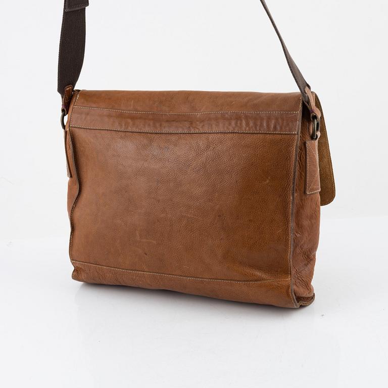 A Mulberry Anthony Messenger leather bag.