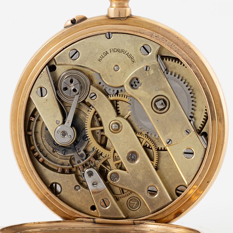 Halda, pocket watch, 50 mm.