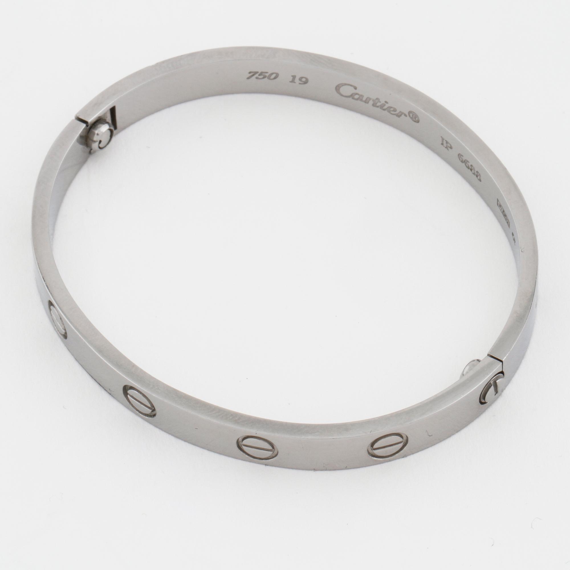 A Cartier Love bracelet. Bukowskis