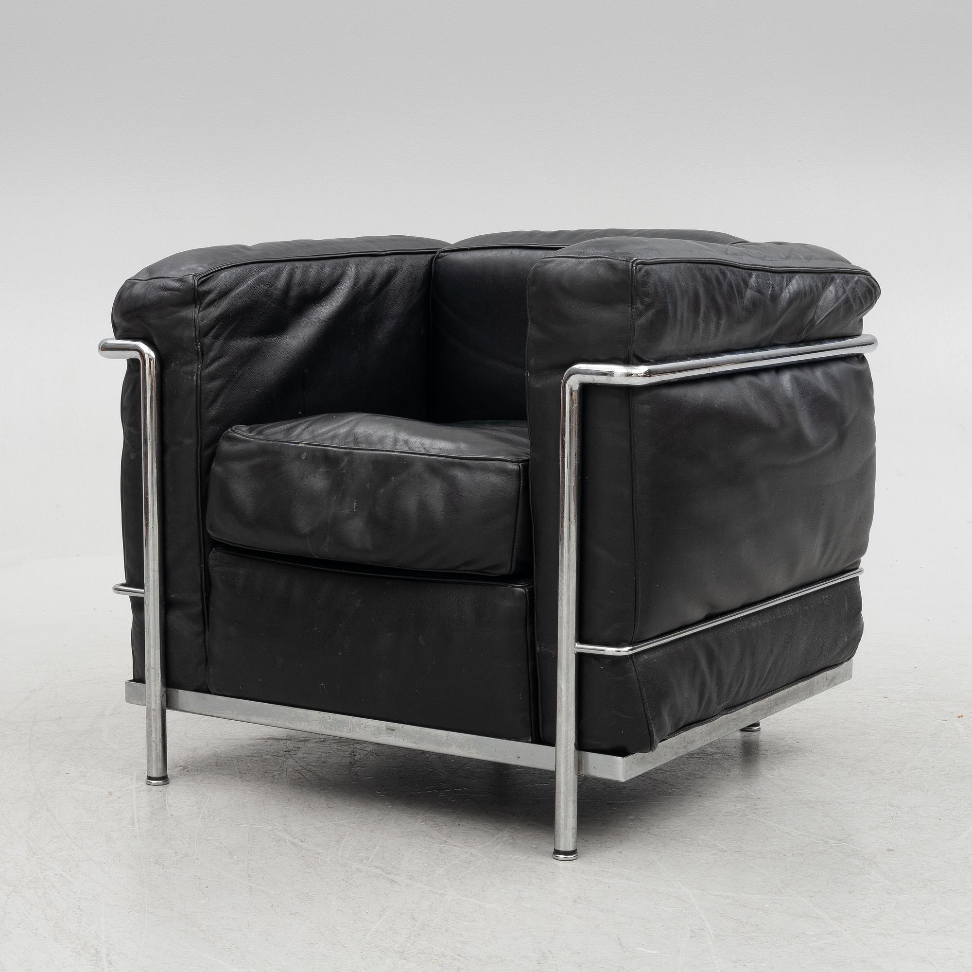 Le Corbusier, lounge chair, Cassina, 'LC2', Cassina.