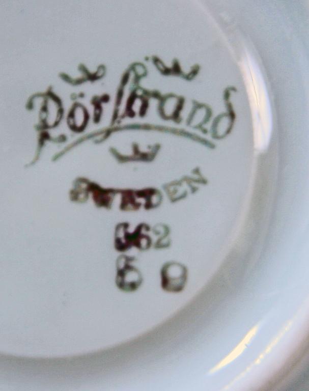 KAFFESERVIS, 30 delar, porslin, Rörstrand.