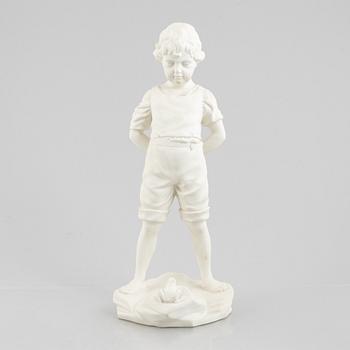 Gustavsberg, sculpture, "Boy with Frog".