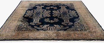 An India Carpet, c. 380 x 285 cm.