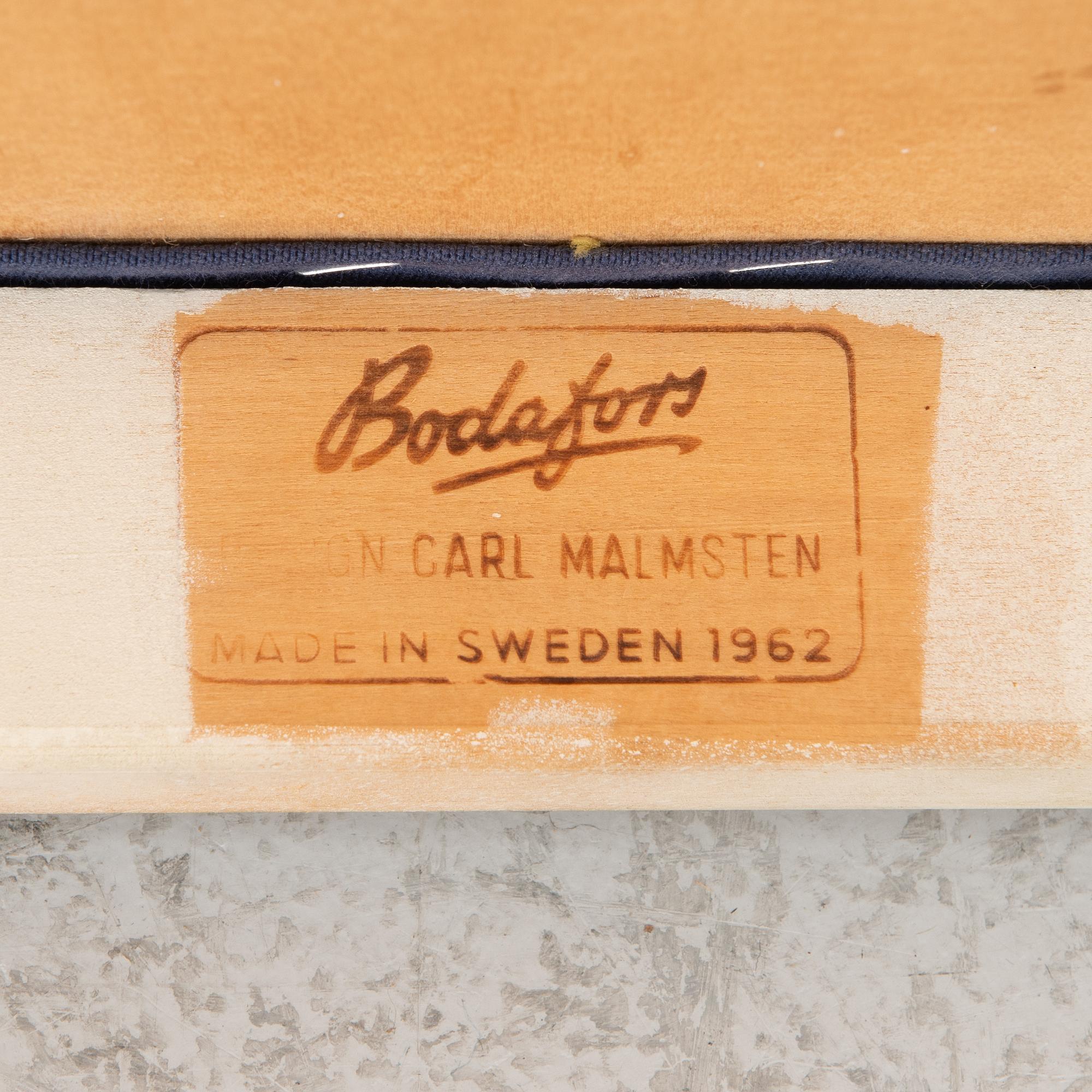 Carl Malmsten, four chairs, "Ulfåsa", Bodafors, 1963.