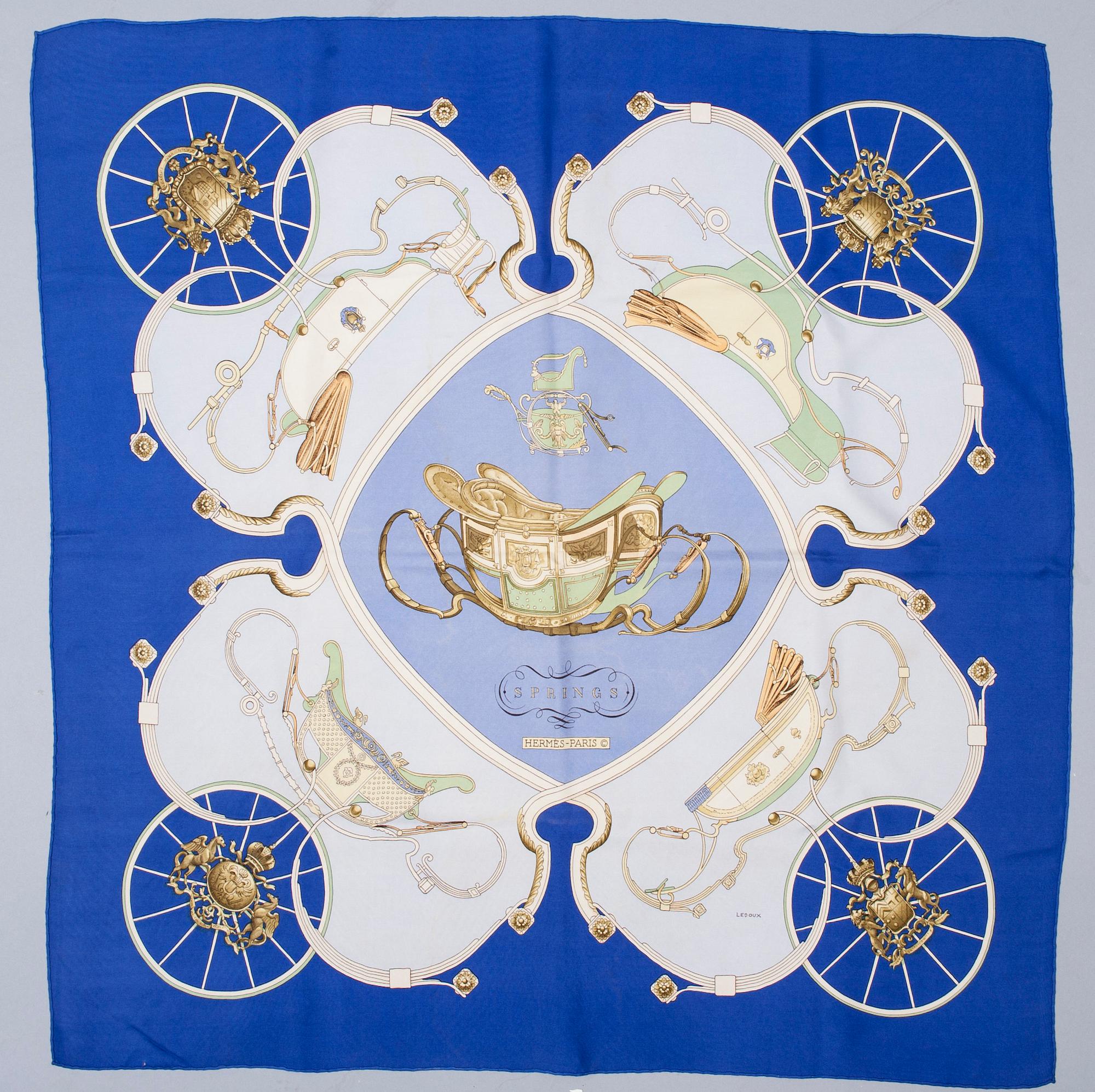 SCARF, "Springs", Hermès.